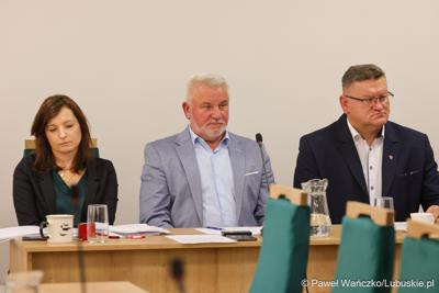 Marszałek Sebastian Ciemnoczołowski wystapił na sesji Radny Gminy Zabór