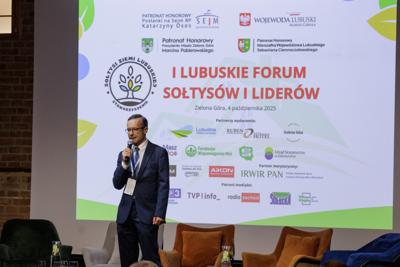 Lubuskie Forum Sołtysów i Liderów – konferencja i cykl szkoleń pod Honorowym Patronatem Marszałka Województwa Lubuskiego