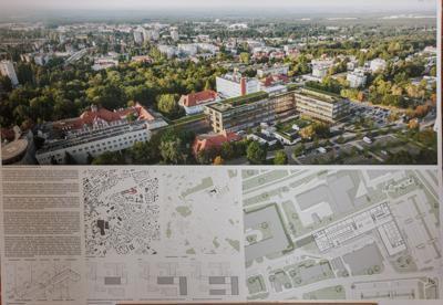 Konferencja prasowa na temat budowy Lubuskiego Uniwersyteckiego Centrum Onkologi