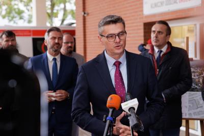 Konferencja prasowa na temat budowy Lubuskiego Uniwersyteckiego Centrum Onkologi