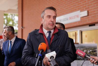 Konferencja prasowa na temat budowy Lubuskiego Uniwersyteckiego Centrum Onkologi