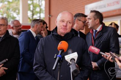 Konferencja prasowa na temat budowy Lubuskiego Uniwersyteckiego Centrum Onkologi