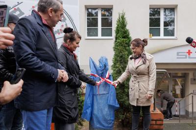 „Zdrowitka” – nowa Bachantka przed Szpitalem Uniwersyteckim