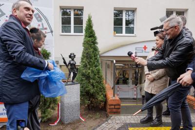 „Zdrowitka” – nowa Bachantka przed Szpitalem Uniwersyteckim