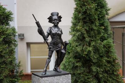„Zdrowitka” – nowa Bachantka przed Szpitalem Uniwersyteckim