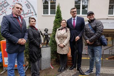 „Zdrowitka” – nowa Bachantka przed Szpitalem Uniwersyteckim