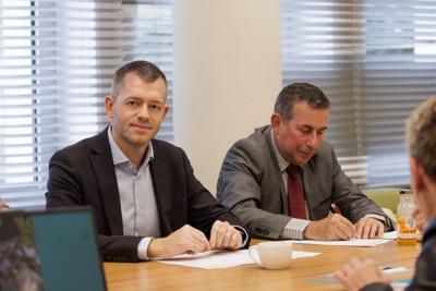 Spotkanie miało na celu omówienie postępów we wdrażaniu strategii terytorialnej