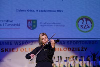 uroczyste podsumowanie współzawodnictwa sportowego województwa lubuskiego za rok szkolny 2024/2025 w ramach Lubuskiej Olimpiady Młodzieży