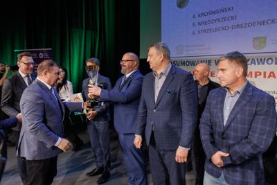 uroczyste podsumowanie współzawodnictwa sportowego województwa lubuskiego za rok szkolny 2024/2025 w ramach Lubuskiej Olimpiady Młodzieży