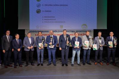 uroczyste podsumowanie współzawodnictwa sportowego województwa lubuskiego za rok szkolny 2024/2025 w ramach Lubuskiej Olimpiady Młodzieży