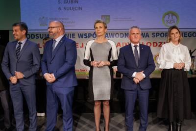 uroczyste podsumowanie współzawodnictwa sportowego województwa lubuskiego za rok szkolny 2024/2025 w ramach Lubuskiej Olimpiady Młodzieży
