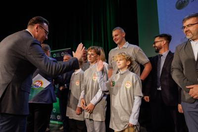 uroczyste podsumowanie współzawodnictwa sportowego województwa lubuskiego za rok szkolny 2024/2025 w ramach Lubuskiej Olimpiady Młodzieży