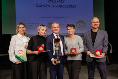 uroczyste podsumowanie współzawodnictwa sportowego województwa lubuskiego za rok szkolny 2024/2025 w ramach Lubuskiej Olimpiady Młodzieży