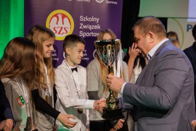 uroczyste podsumowanie współzawodnictwa sportowego województwa lubuskiego za rok szkolny 2024/2025 w ramach Lubuskiej Olimpiady Młodzieży