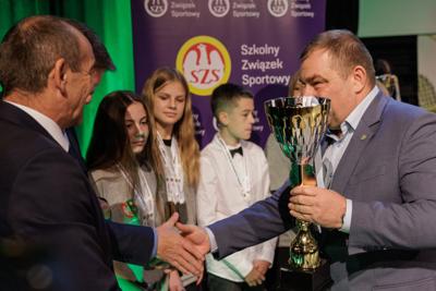 uroczyste podsumowanie współzawodnictwa sportowego województwa lubuskiego za rok szkolny 2024/2025 w ramach Lubuskiej Olimpiady Młodzieży