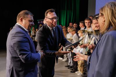 uroczyste podsumowanie współzawodnictwa sportowego województwa lubuskiego za rok szkolny 2024/2025 w ramach Lubuskiej Olimpiady Młodzieży