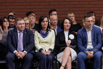 Uroczystość ślubowania klas pierwszych w CKZiU „Elektryk” Nowa Sól