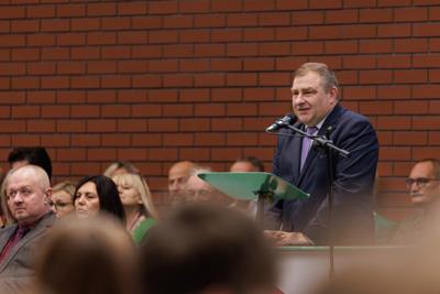 Uroczystość ślubowania klas pierwszych w CKZiU „Elektryk” Nowa Sól