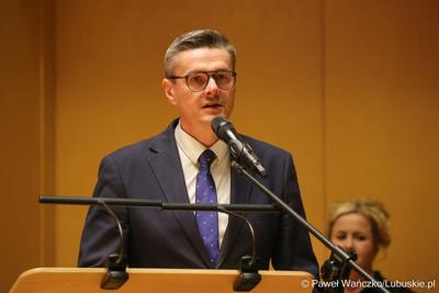 Marszałek województwa lubuskiego Sebastian Ciemnoczołowski 