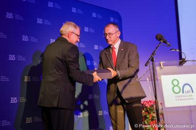 Uroczystość z okazji 80-lecia Oddziału Zakładu Ubezpieczeń Społecznych w Zielonej Górze