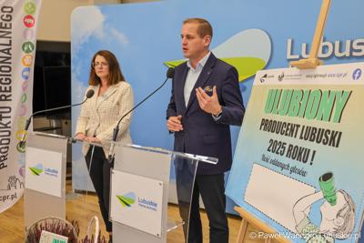 28 października 2025 r. podczas konferencji prasowej w urzędzie marszałkowskim w Zielonej Górze poznaliśmy wyniki konkursu „Ulubiony Producent Lubuski 2025”. 
