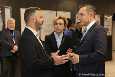 Uczestnicy pierwszego dnia 11. Kongresu Klastrów Polskich w Parku Technologii Kosmicznych w Zielonej Górze-Nowym Kisielinie