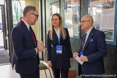 Uczestnicy pierwszego dnia 11. Kongresu Klastrów Polskich w Parku Technologii Kosmicznych w Zielonej Górze-Nowym Kisielinie