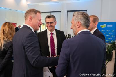 Uczestnicy pierwszego dnia 11. Kongresu Klastrów Polskich w Parku Technologii Kosmicznych w Zielonej Górze-Nowym Kisielinie