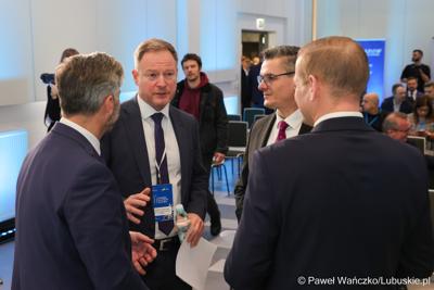 Uczestnicy pierwszego dnia 11. Kongresu Klastrów Polskich w Parku Technologii Kosmicznych w Zielonej Górze-Nowym Kisielinie