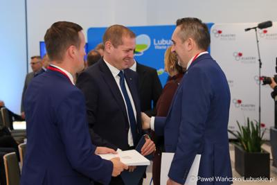 Uczestnicy pierwszego dnia 11. Kongresu Klastrów Polskich w Parku Technologii Kosmicznych w Zielonej Górze-Nowym Kisielinie