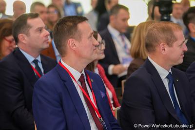 Uczestnicy pierwszego dnia 11. Kongresu Klastrów Polskich w Parku Technologii Kosmicznych w Zielonej Górze-Nowym Kisielinie