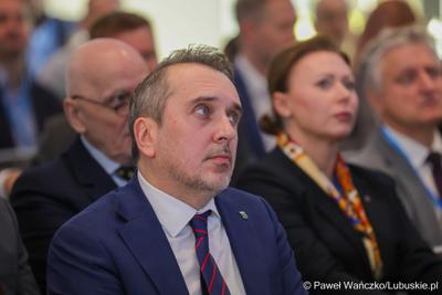 Uczestnicy pierwszego dnia 11. Kongresu Klastrów Polskich w Parku Technologii Kosmicznych w Zielonej Górze-Nowym Kisielinie