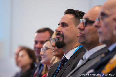 Uczestnicy pierwszego dnia 11. Kongresu Klastrów Polskich w Parku Technologii Kosmicznych w Zielonej Górze-Nowym Kisielinie