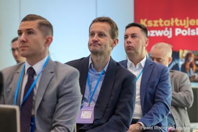 Uczestnicy pierwszego dnia 11. Kongresu Klastrów Polskich w Parku Technologii Kosmicznych w Zielonej Górze-Nowym Kisielinie