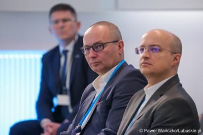 Uczestnicy pierwszego dnia 11. Kongresu Klastrów Polskich w Parku Technologii Kosmicznych w Zielonej Górze-Nowym Kisielinie