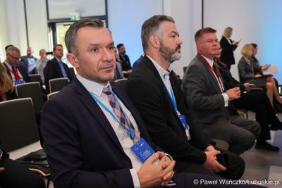 Uczestnicy pierwszego dnia 11. Kongresu Klastrów Polskich w Parku Technologii Kosmicznych w Zielonej Górze-Nowym Kisielinie