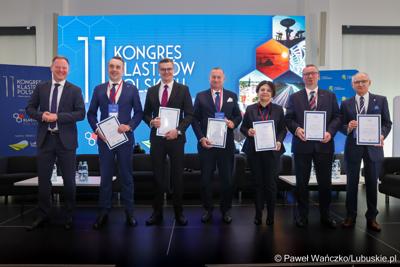 Uczestnicy pierwszego dnia 11. Kongresu Klastrów Polskich w Parku Technologii Kosmicznych w Zielonej Górze-Nowym Kisielinie