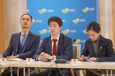 Wizyta ambasadora nadzwyczajnego i pełnomocnego Chińskiej Republiki Ludowej Lu Shanem w Urzędzie Marszałkowskim Województwa Lubuskiego w Zielonej Górze