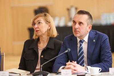 Wizyta ambasadora nadzwyczajnego i pełnomocnego Chińskiej Republiki Ludowej Lu Shanem w Urzędzie Marszałkowskim Województwa Lubuskiego w Zielonej Górze