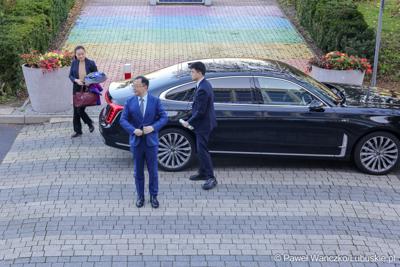 Wizyta ambasadora nadzwyczajnego i pełnomocnego Chińskiej Republiki Ludowej Lu Shanem w Urzędzie Marszałkowskim Województwa Lubuskiego w Zielonej Górze