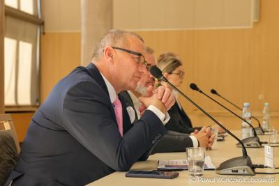 Wizyta ambasadora nadzwyczajnego i pełnomocnego Chińskiej Republiki Ludowej Lu Shanem w Urzędzie Marszałkowskim Województwa Lubuskiego w Zielonej Górze