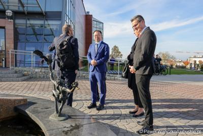 Wizyta ambasadora nadzwyczajnego i pełnomocnego Chińskiej Republiki Ludowej Lu Shanem w Urzędzie Marszałkowskim Województwa Lubuskiego w Zielonej Górze