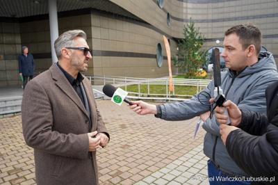 Wizyta ministra sportu i turystyki Jakuba Rutnickiego w Zielonej Górze