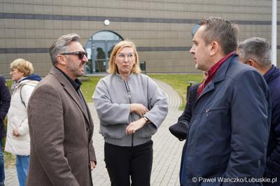 Wizyta ministra sportu i turystyki Jakuba Rutnickiego w Zielonej Górze