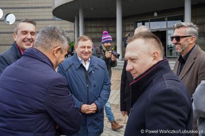 Wizyta ministra sportu i turystyki Jakuba Rutnickiego w Zielonej Górze