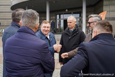 Wizyta ministra sportu i turystyki Jakuba Rutnickiego w Zielonej Górze