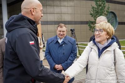 Wizyta ministra sportu i turystyki Jakuba Rutnickiego w Zielonej Górze