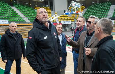 Wizyta ministra sportu i turystyki Jakuba Rutnickiego w Zielonej Górze