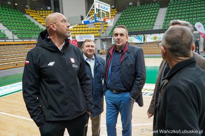 Wizyta ministra sportu i turystyki Jakuba Rutnickiego w Zielonej Górze