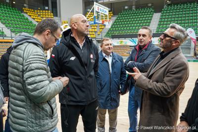 Wizyta ministra sportu i turystyki Jakuba Rutnickiego w Zielonej Górze